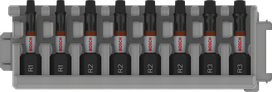 Bosch PRO R ütvefúró bitkészlet R1 R2 R3 55 mm 8 db.