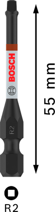Bosch PRO Robertson ütvefúró R2 55 mm.