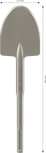 Bosch PRO SDS max földmunkák vésője 110x400 mm.