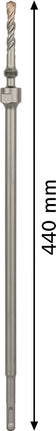 Bosch PRO SDS plus adapter 440 mm M16 fúrókalapácsokhoz.