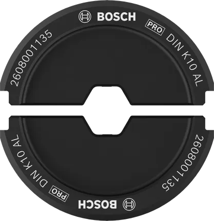 Bosch PRO krimpelőbetét DIN K10 AL 10 mm² alumíniumhoz.