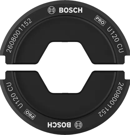 Bosch PRO krimpelőbetét U120 CU 120 mm² rézhez.