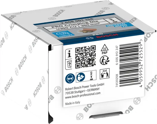 Bosch PRO krimpelő matrica U300 CU 300 mm².