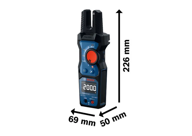 Bosch GFM 1000-15 villamérő digitális kijelzővel.
