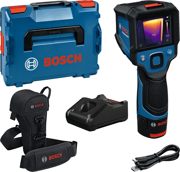Bosch GTC 12V-450 hőkamera készlet.