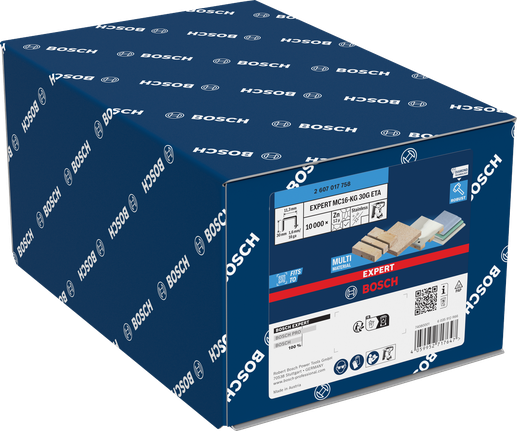 Bosch EXPERT MC16-KG 30G ETA közepes koronás tűzőkapcsok dobozban.