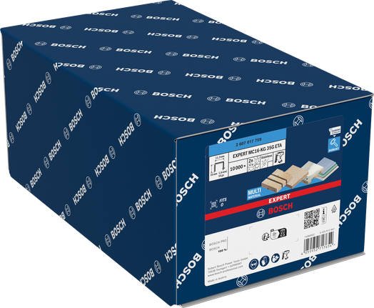 Bosch EXPERT MC16-KG 35G ETA közepes koronás tűzőgép doboz.