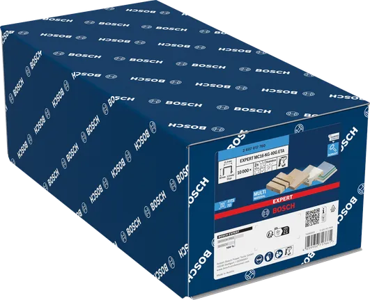 Bosch EXPERT MC16-KG 40G ETA közepes koronás tűzőkapcsok dobozban.