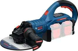 Bosch EXWS18V2-230P akkus sarokcsiszoló oldalsó fogantyúval.
