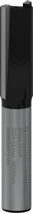 Bosch PRO maró, egyenes maró, kétélű, Ø10 mm-es szárral, 8 mm-es szárral.
