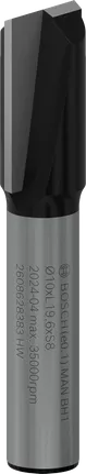 Bosch PRO maró, egyenes, 10 mm-es, kétélű.