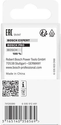 Bosch PRO marófej Roman Ogee R 6,3 szárral 8 mm-es csomagolás.