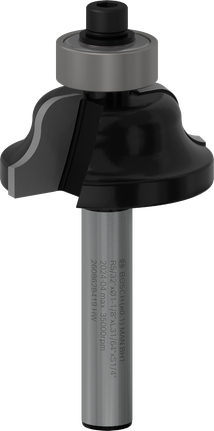Bosch PRO Router Bit Roman Ogee 1/4 hüvelykes szár.