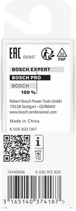 Bosch PRO marófej V-horony 90° Ø6,4 szár 6mm.