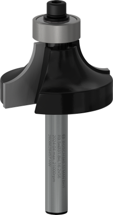 Bosch PRO lekerekítő marófej R 9,5-ös szárral, 6 mm-es.