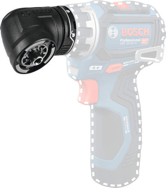Bosch GFA 12-W FlexiClick szögadapter fúrógépekhez.