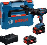 Bosch EXSB 18V-150 fúrókészlet, kofferben és akkumulátorokkal.