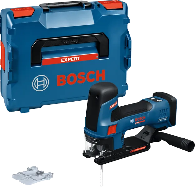 Bosch akkus szúrófűrész GST 18V-155 S kofferben.