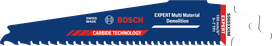 Bosch EXPERT többcélú bontási S969XHM keményfém fűrészlap.