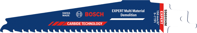 Bosch EXPERT többcélú bontási S969XHM keményfém fűrészlap.