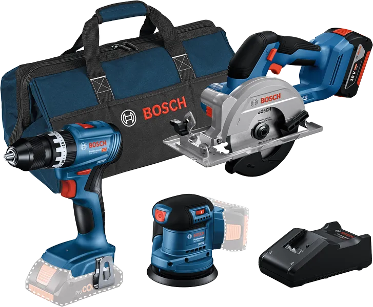 Bosch akkus szerszámkészlet.