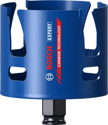 Bosch EXPERT lyukfűrész 80 mm-es keményfém technológiával.