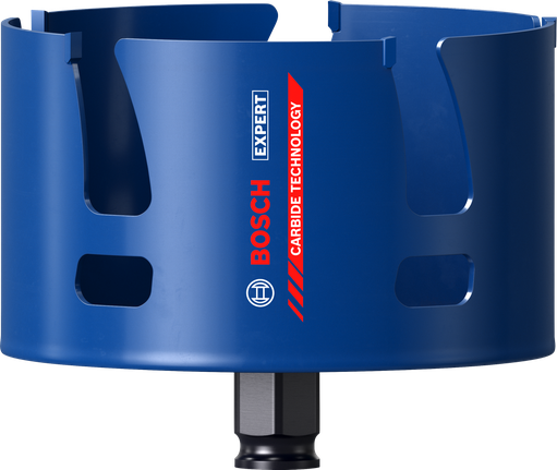 Bosch EXPERT Construction Material Power Change Plus lyukfűrész 111 mm.