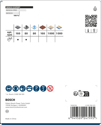 Bosch EXPERT többfunkciós lyukfűrész 105×60 mm.