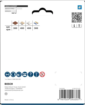 Bosch EXPERT Construction Material Power Change Plus lyukfűrész 92 x 60 mm.