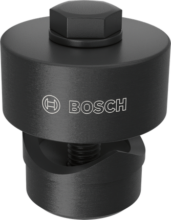 Bosch lemezlyukasztó, 35 mm átmérőjű.