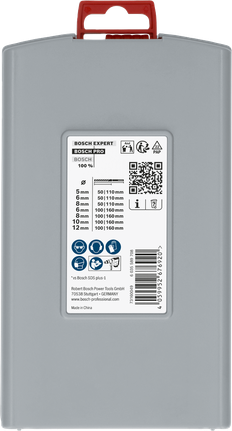 Bosch PRO SDS plus-5X ütvefúrókészlet kofferben.