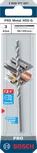 Bosch PRO Metal HSS-G csigafúró 3 mm-es fémhez.