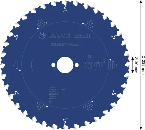 Bosch EXPERT Wood körfűrészlap 235 mm favágáshoz.