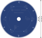 Bosch EXPERT alumínium körfűrészlap 254 mm T120.