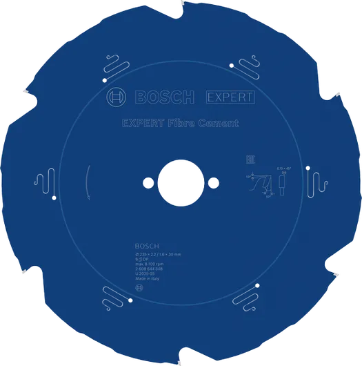 Bosch EXPERT szálascement körfűrészlap, 235 mm.