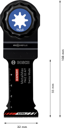 Bosch EXPERT PAIZ 32 AIT MetalMax merülővágó penge, 32 mm.