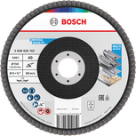 Bosch X451 legyezőlapos csiszolótárcsa 150 mm G40 többféle anyaghoz.