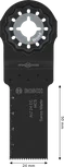 Bosch AIZ 24 EC Starlock favágó penge, 24x50 mm.