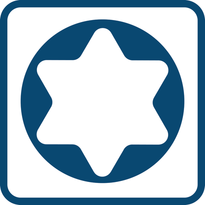 Hatszögkulcs, Torx, 9 db, Professional