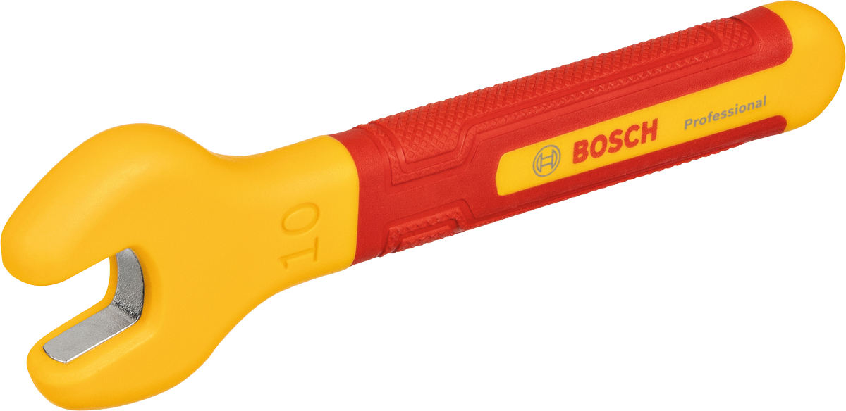 Bosch VDE 10 mm-es szigetelt villáskulcs.