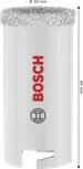 Bosch 33 mm-es tégla- és lágycsempés lyukfűrész, 60 mm hosszú.