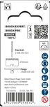 Bosch tégla- és puhacsempéhez való furatos lyukfűrész 33 x 60 mm.
