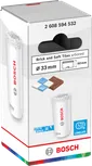 Bosch 33 mm-es lyukfűrész téglához és puha csempéhez, 60 mm hosszú.