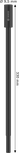 Bosch hosszabbító rúd standard befogótüskéhez, 330 mm.