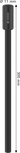 Bosch hosszabbító rúd standard befogótüskéhez, 300 mm hosszú.