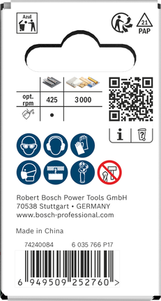 Bosch Multi Material menetes lyukfűrész 21 x 40 mm.