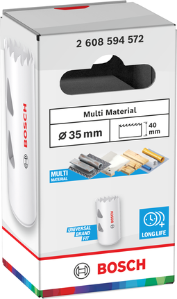 Bosch Multi Material menetes lyukfűrész 35x40 mm.