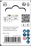 Bosch Multi Material menetes lyukfűrész 41 x 40 mm sokoldalú fúráshoz.