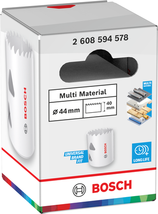 Bosch Multi Material menetes lyukfűrész 44 x 40 mm.