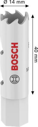 Bosch Multi Material menetes lyukfűrész 14 x 40 mm.